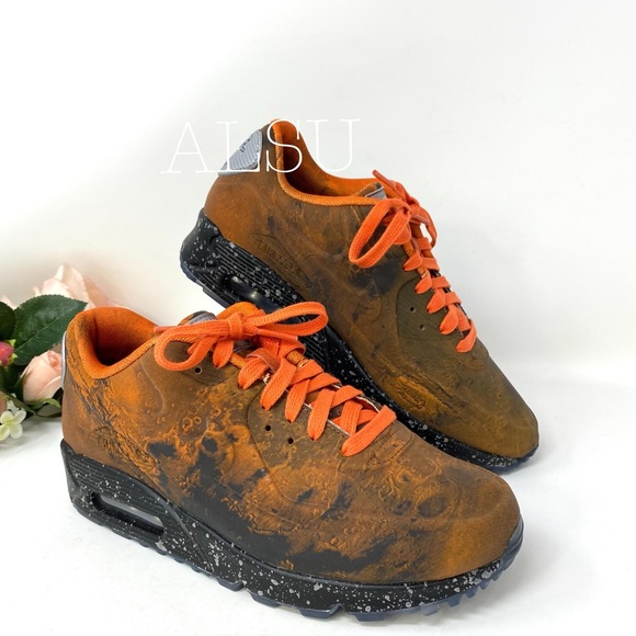 Nike Air Max 90 QS Mars Stone Canvas W AUTHENTIC - Picture 2 of 8